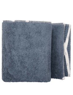 Protector de cuna wafel Amsterdam bluestone 2