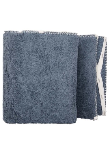 Protector de cuna wafel Amsterdam bluestone