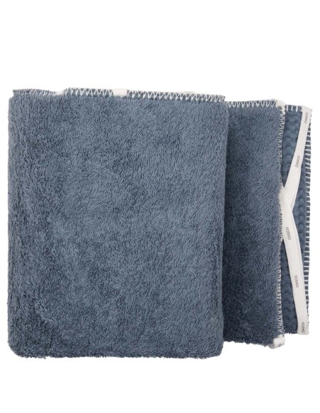 Protector de cuna wafel Amsterdam bluestone