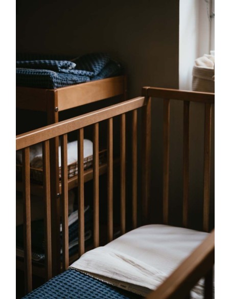 Funda cambiador wafel Amsterdam bluestone