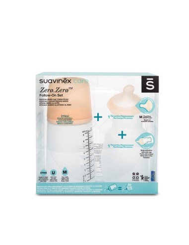 Pack biberón anticólicos Zero.Zero 270ml