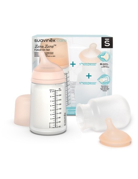 Pack biberón anticólicos Zero.Zero 270ml