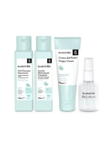 Neceser baby care essentials beige