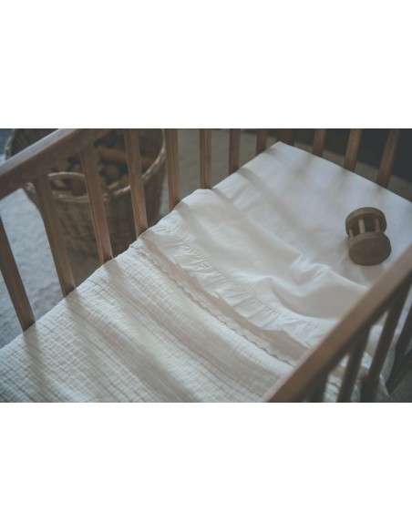 Manta de moisés Elba milky