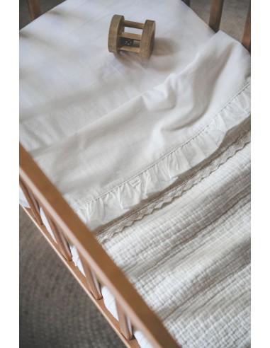 Manta de moisés Elba milky