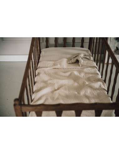 Manta de moisés Elba natural