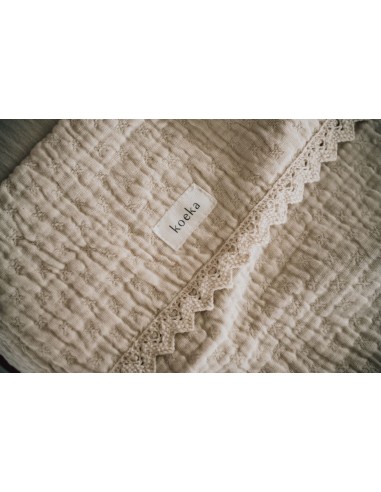 Manta de moisés Elba natural