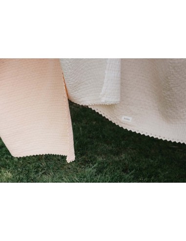 Manta de moisés Elba natural