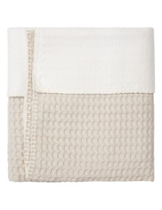 Manta de cuna wafel Amsterdam sand 2