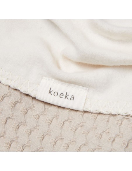Manta de cuna wafel Amsterdam sand
