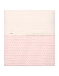 Manta de cuna wafel Amsterdam cotton candy