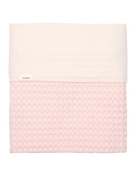 Manta de cuna wafel Amsterdam cotton candy