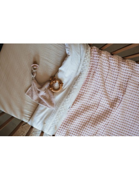 Manta de moisés wafel Amsterdam cotton candy