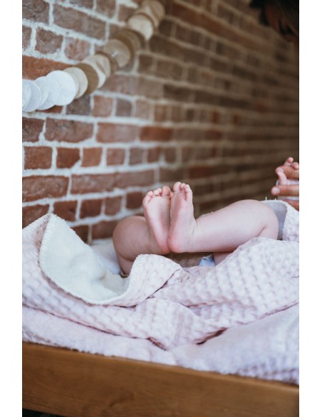 Funda cambiador wafel Amsterdam cotton candy