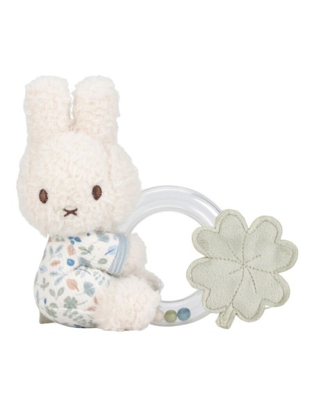 Sonajero anillo Miffy lucky leaves