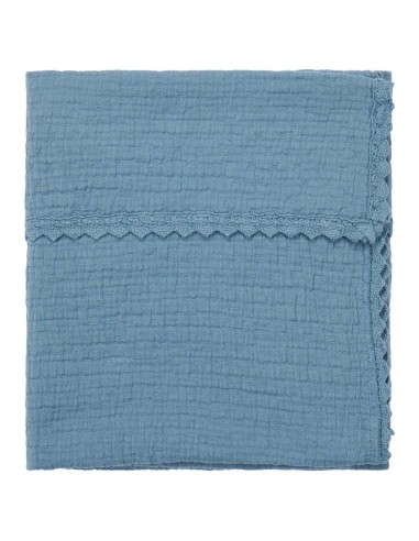 Manta de moisés Elba bluestone