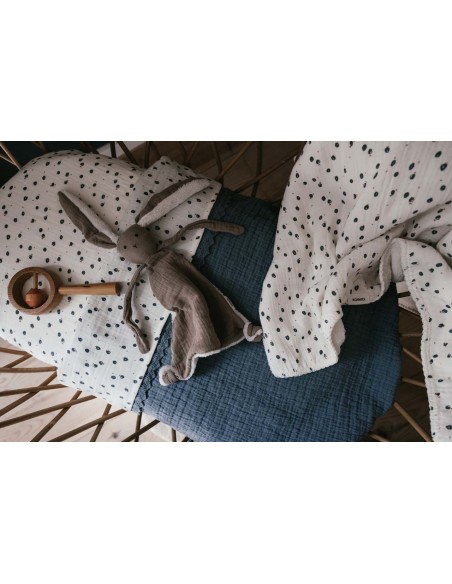 Manta de moisés Elba bluestone