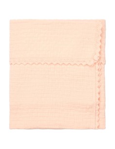 Manta de cuna Elba peach 2