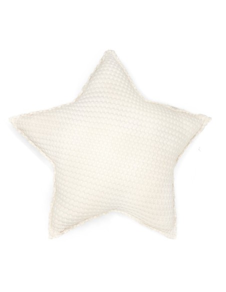 Cojín star gofre vanilla