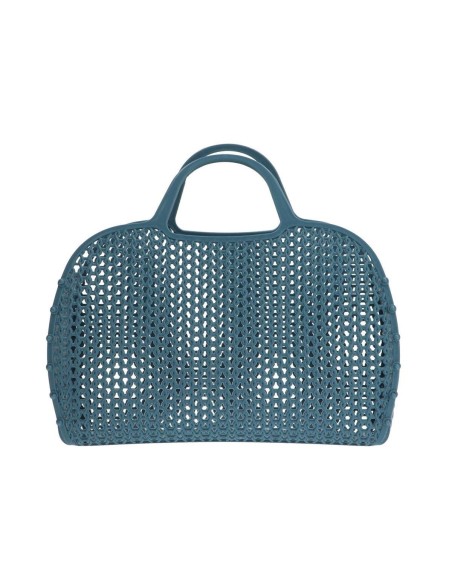 Bolso plástico retro vintage teal