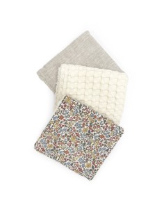 Pack de 3 toallitas liberty ava 2