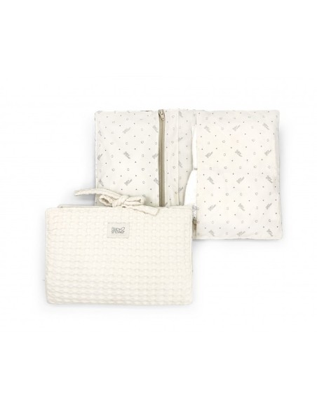Baby clutch gofre vainilla