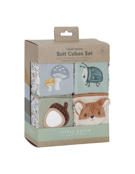 Cubos blanditos apilables