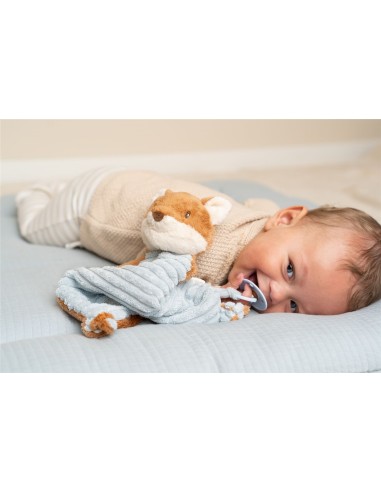 Doudou zorro textura forest friends