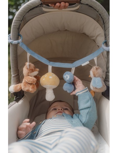 Jugete carrito forest friends azul