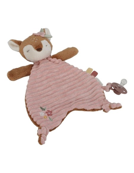 Doudou ciervo textura rosa