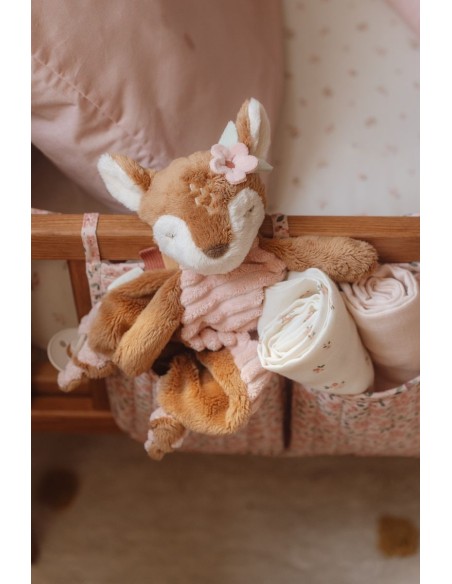Doudou ciervo textura rosa