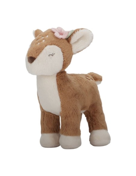 Ciervo fairy garden rosa