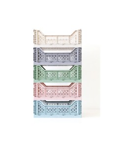 Caja plegable mediana ivory 2