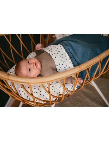 Sabana bajera de moises ajustable Lugo off white