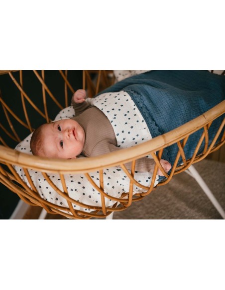 Sabana bajera de moises ajustable Lugo off white