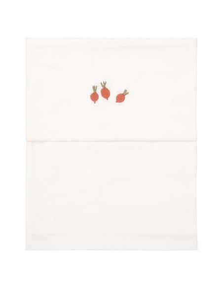 Sabana encimera de cuna sheet You Look Radishing brick