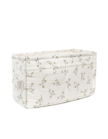 organizadora nappies olive bloom