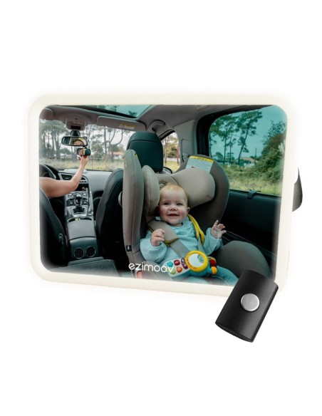 Espejo retrovisor con LED