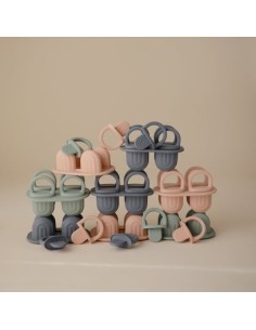 Bandeja para hacer helados solid blush 2