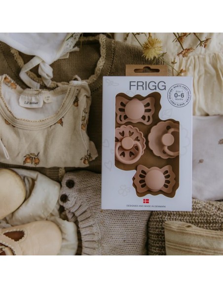 Mi primer chupete pack 4 uds. floral heart blush 0+