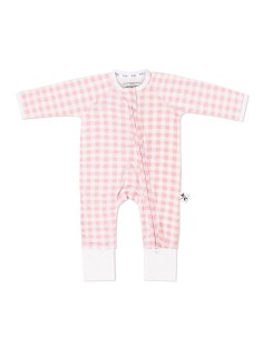 Pijama con cremallera pink vichy