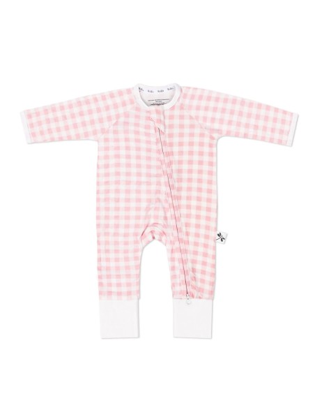 Pijama con cremallera pink vichy