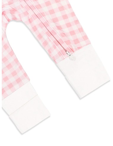 Pijama con cremallera pink vichy