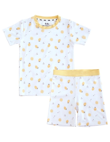 Pijama corto dos piezas lemons