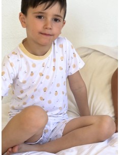 Pijama corto dos piezas lemons 2