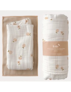 Muselina de Bambú Peaches