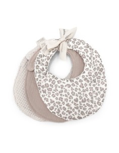 set 3 baberos soft print