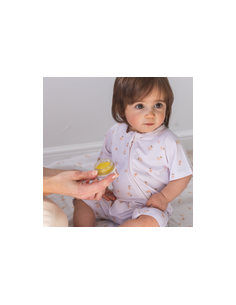 Pijama corto con cremallera Peaches