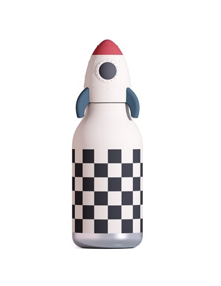 Botella térmica cohete