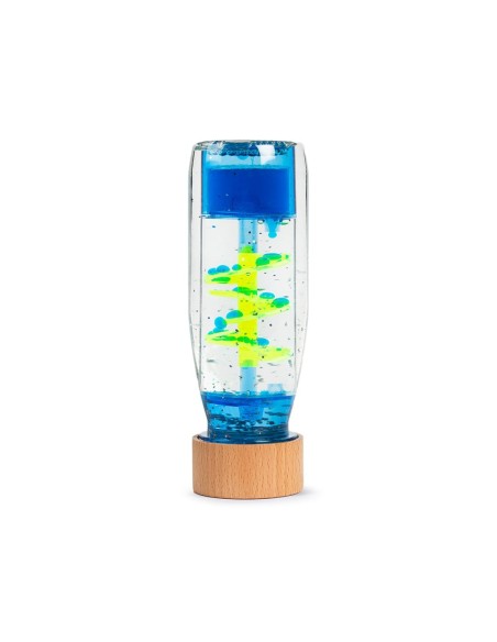 Move bottle spiral blue